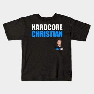 HARDCORE CHRISTIAN bale fan Kids T-Shirt